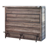 Coaster Joe 5-shelf Bar Unit Aged Oak Model 182071